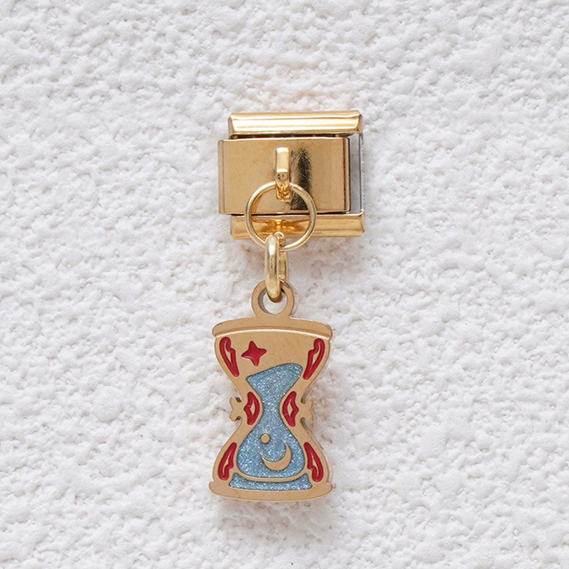 Wholesale Italian Charm Bracelet 9mm DIY Splicing French Fries Coffee Food Series Stainless Steel Composable Bracelet