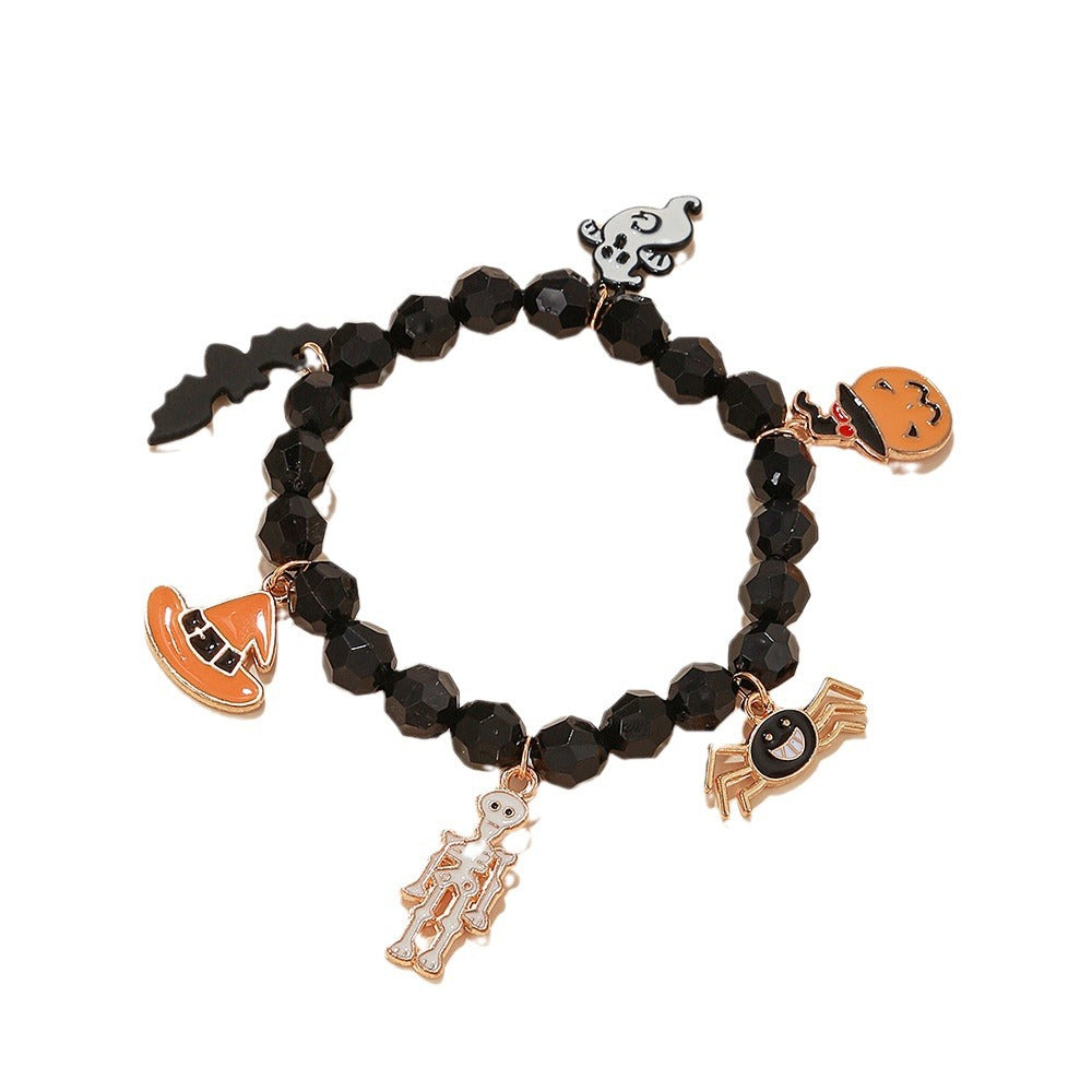 Wholesale  Skull Bracelet Cartoon Funny Ghost Pumpkin Bracelet suit