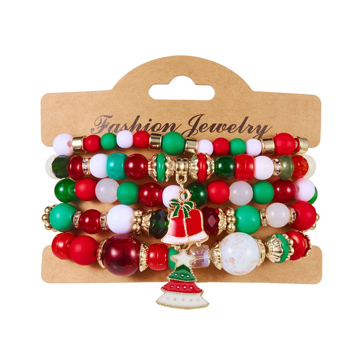 Wholesale Christmas crystal bracelet set