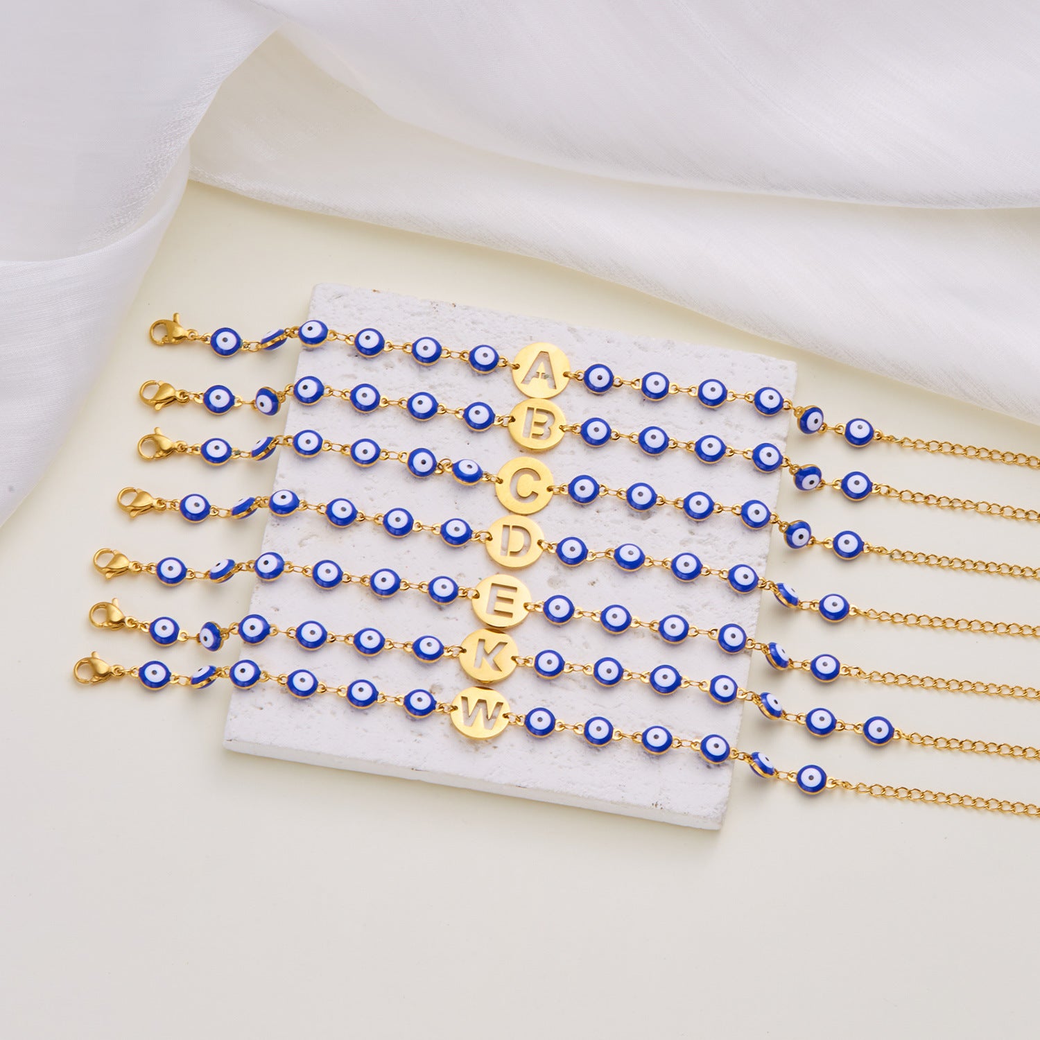 Wholesale  Stainless Steel Devil's Eye Bracelet