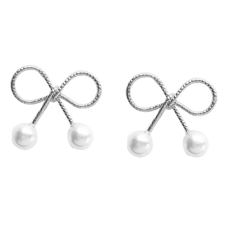 Wholesale  diamond-embedded geometric earrings