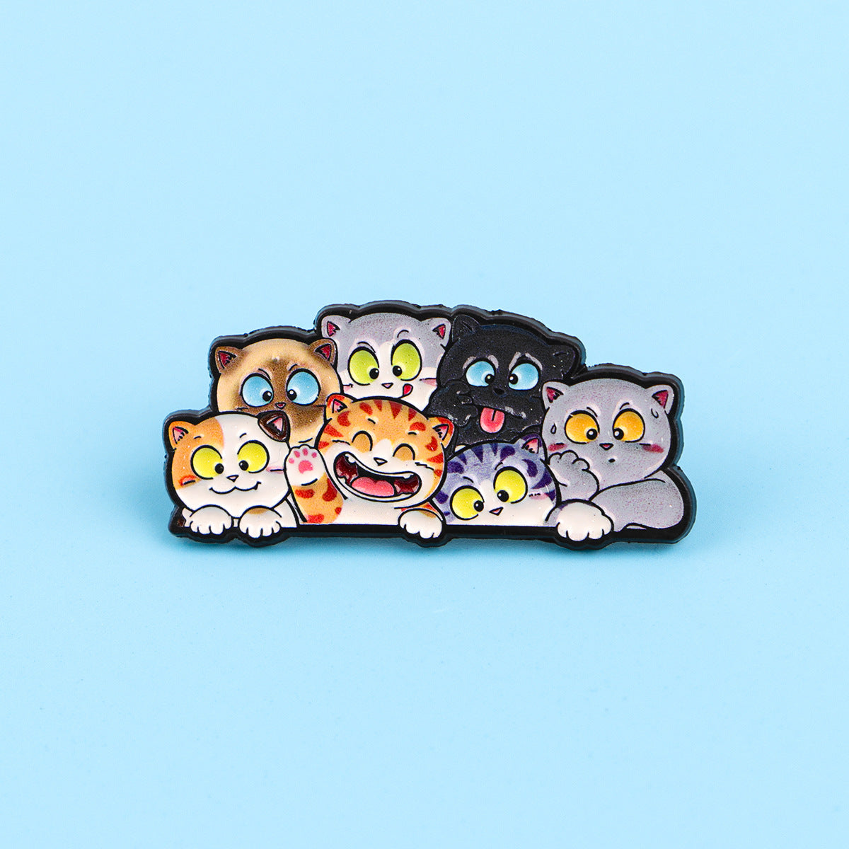 Wholesale Cartoon Kitten Brooch