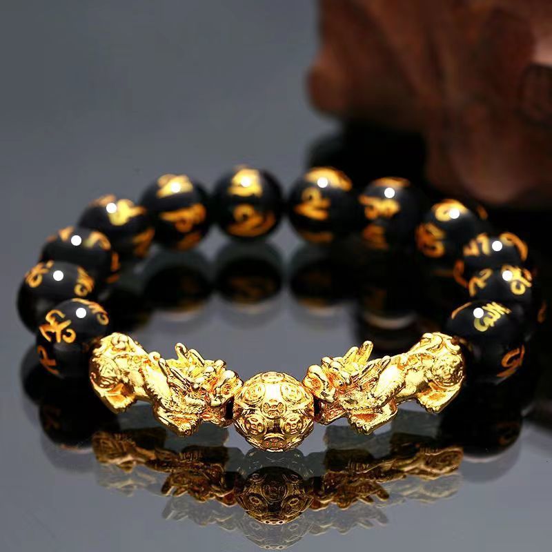 Wholesale Pixiu Obsidian Bracelet