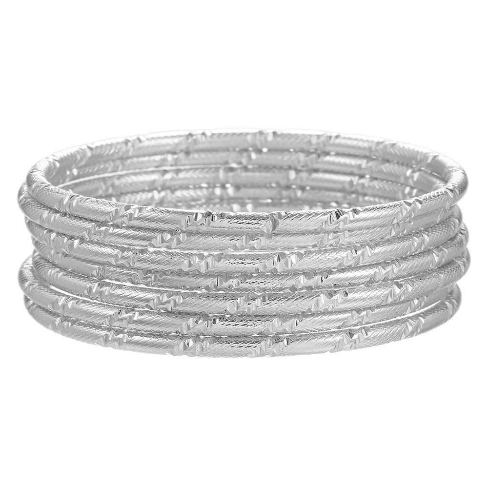 Wholesale Set of 12 Bracelets Set Cross-Border Jewelry Bohemian Style Multi-Layer Alloy Bracelets