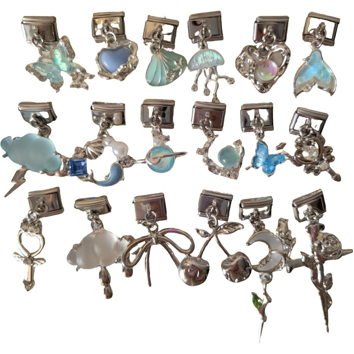 Wholesale DIY Modular Bracelet Pendant Couple Friendship Jewelry Accessory Gift Boutique Resale