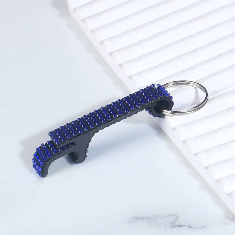 Wholesale Diamond Aluminum Alloy Bottle Wine Opener Keychains ACC-KC-RuiJie005