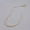 Wholesale temperament versatile simple glass pearl  necklace