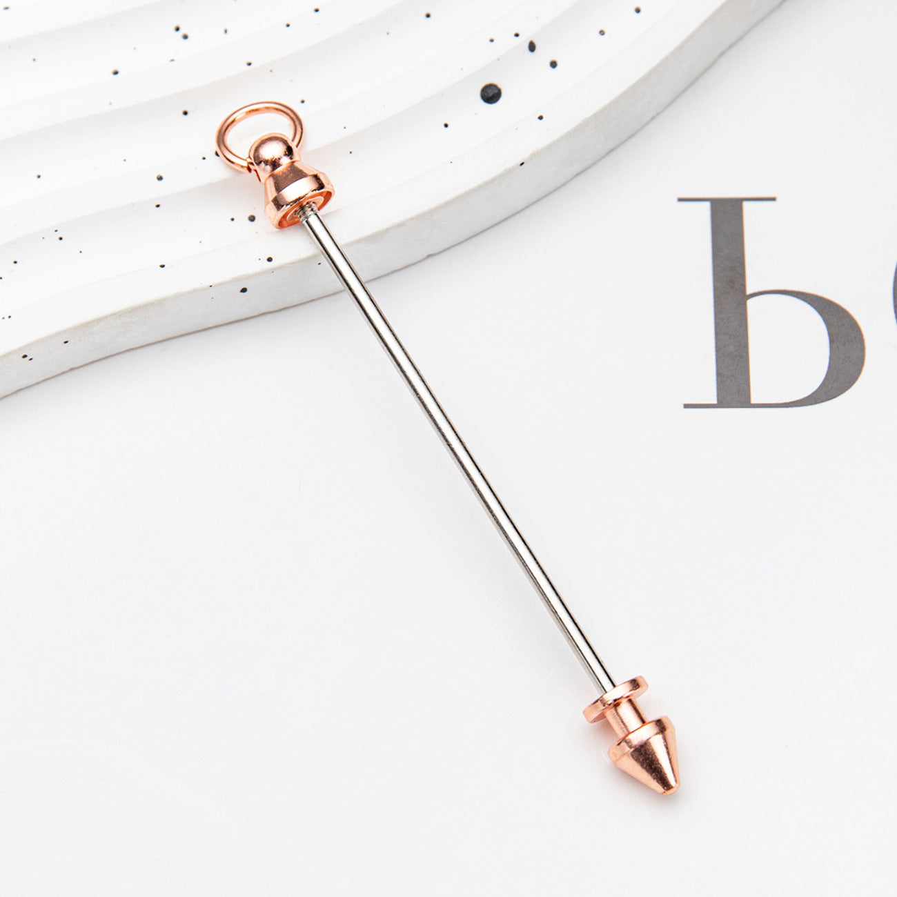 Wholesale  metal bullet nail double head screw DIY keychain