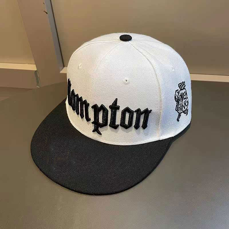 Wholesale Flat Brim Cotton Hat Hip Hop Baseball Cap ACC-HT-QiNiao001