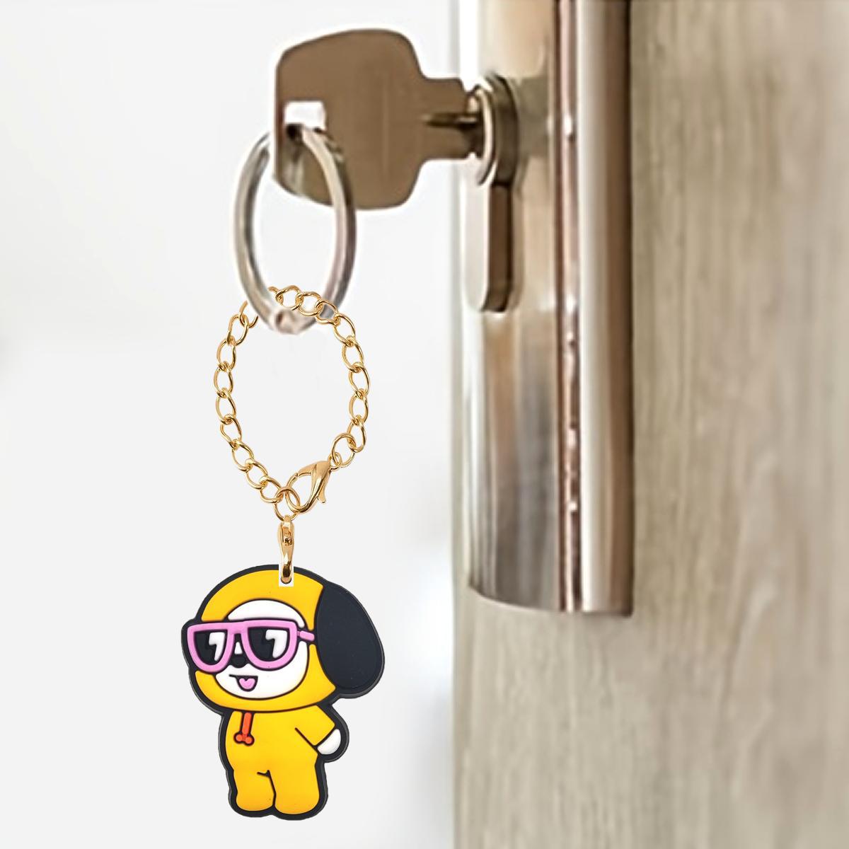 Wholesale Cartoon Soft Rubber Hanging Chain Cup Accessories Chain ACC-CA-XieJi008
