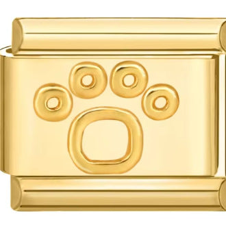 Wholesale 10pcs Italian Charm Bracelet 9mm DIY Splicing Removable Gold Series Stainless Steel Composable Bracelet