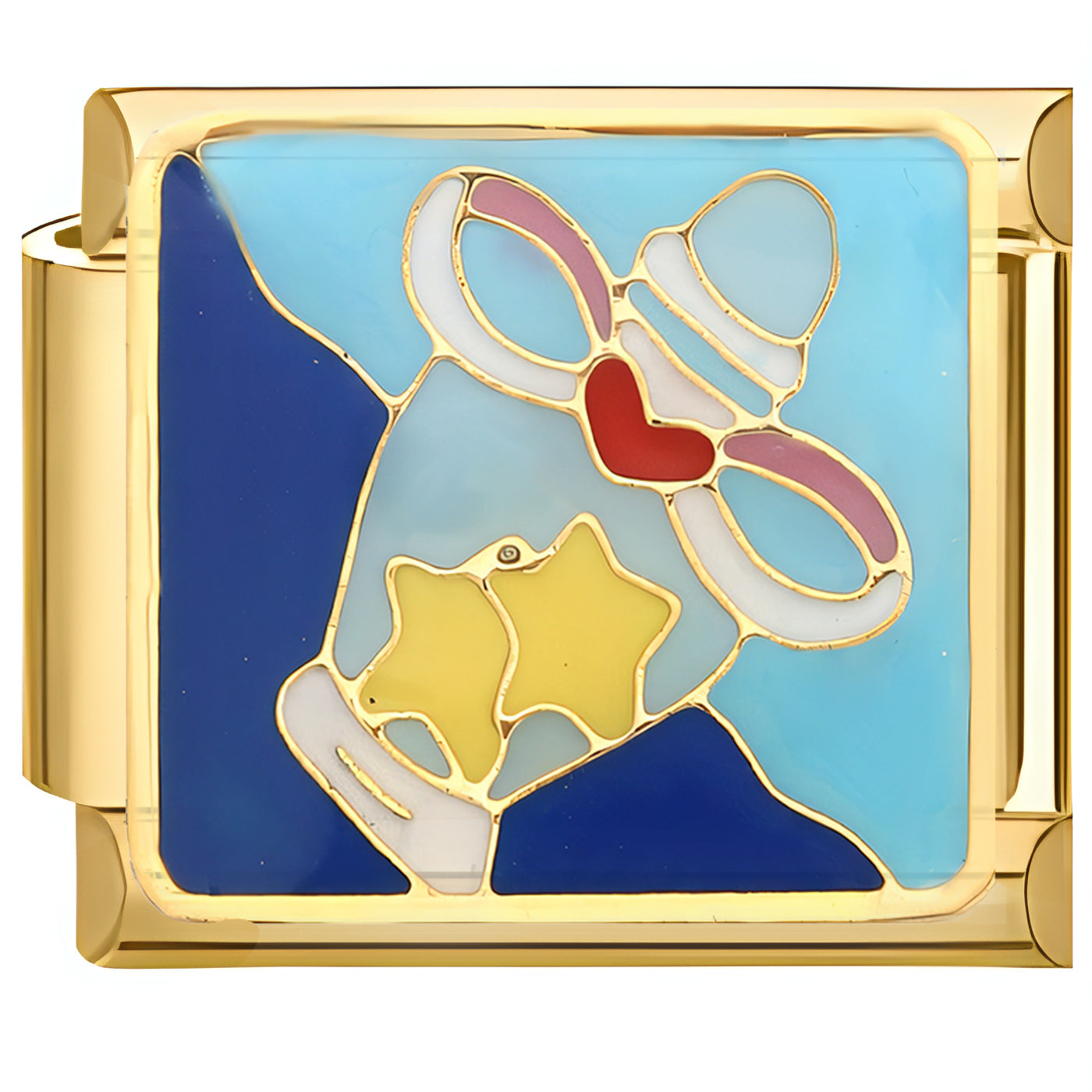 Wholesale Italian Charm Bracelet 9mm DIY Splicing Creative Digital Stainless Steel Composable Bracelet