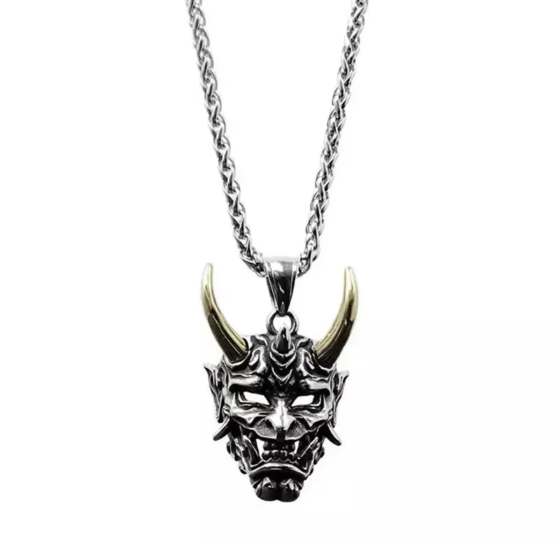 Wholesale  Ghost Mask Horror  Halloween Necklace