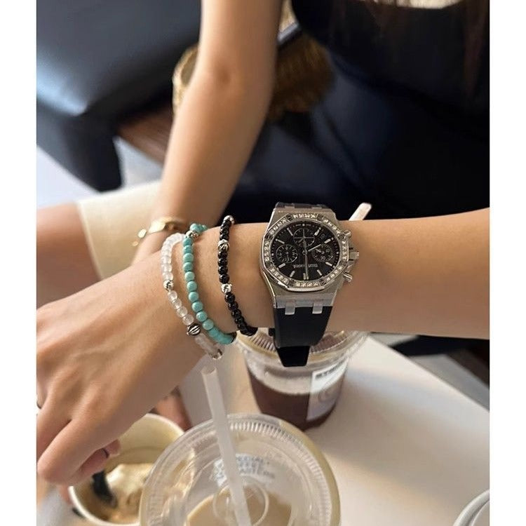 Wholesale Japanese and Korean Style Imitation Turquoise Beaded Bracelet Fashion Accessory