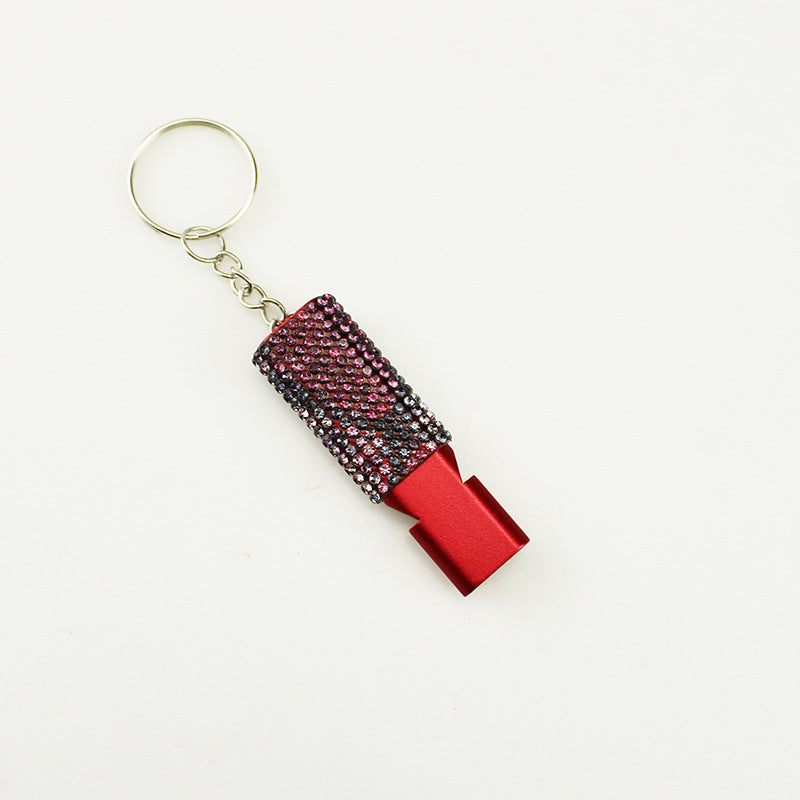 Wholesale Diamond Whistle Keychain