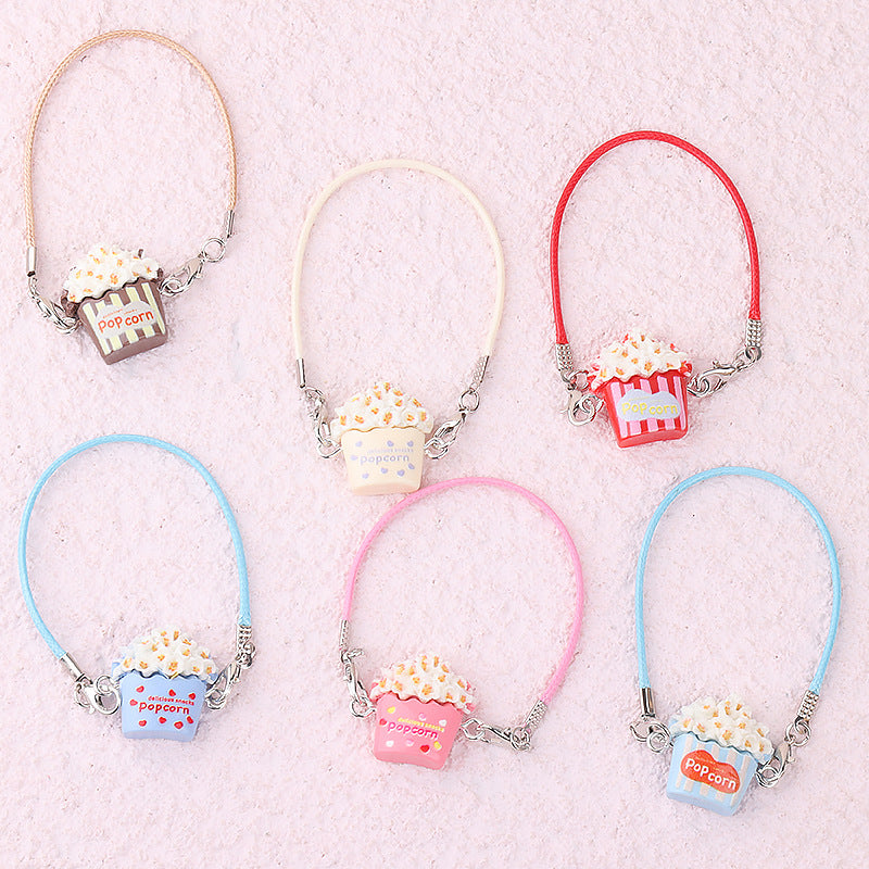 Wholesale Cute cartoon mini popcorn doll accessories