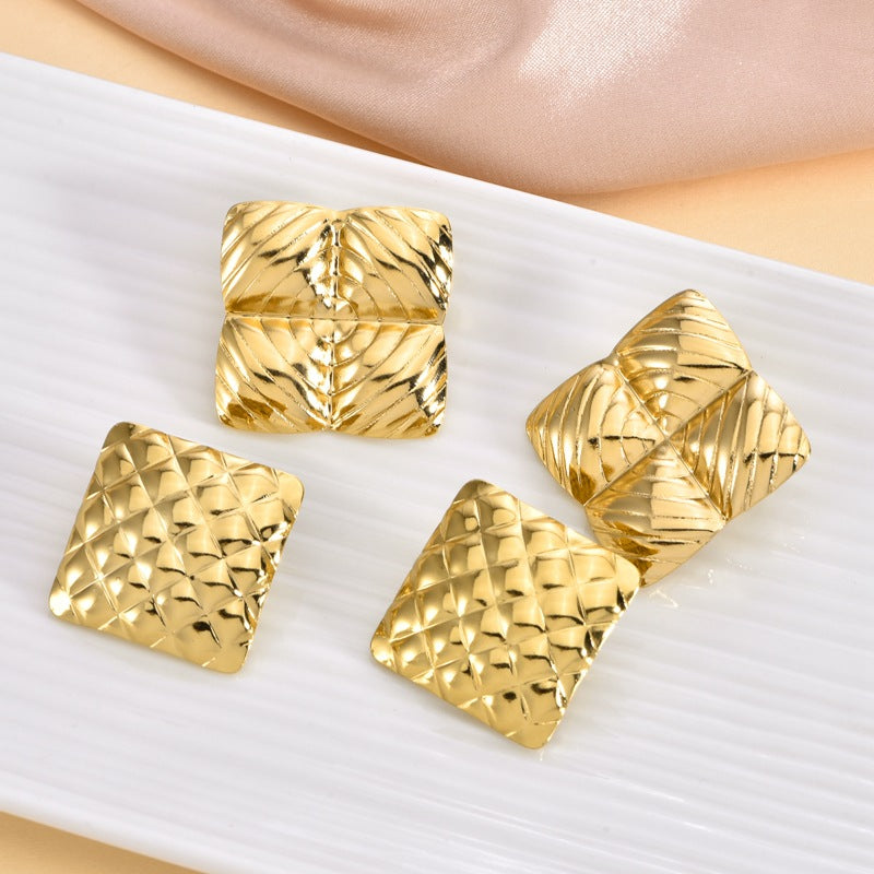 Wholesale Geometric Stainless Steel Earrings