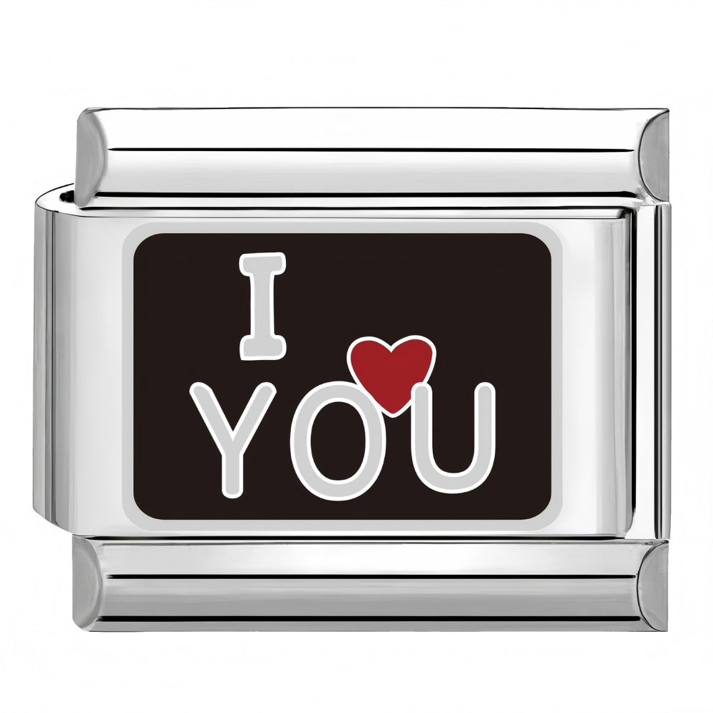 Wholesale 10pcs Italian Charm Bracelet 9mm DIY Splicing Car Logo Heart Moon Stainless Steel Composable Bracelet