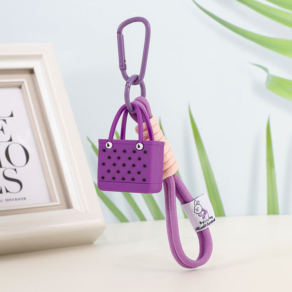 Wholesale Mini Beach Bags Plastic Keychain ACC-KC-YaEn001