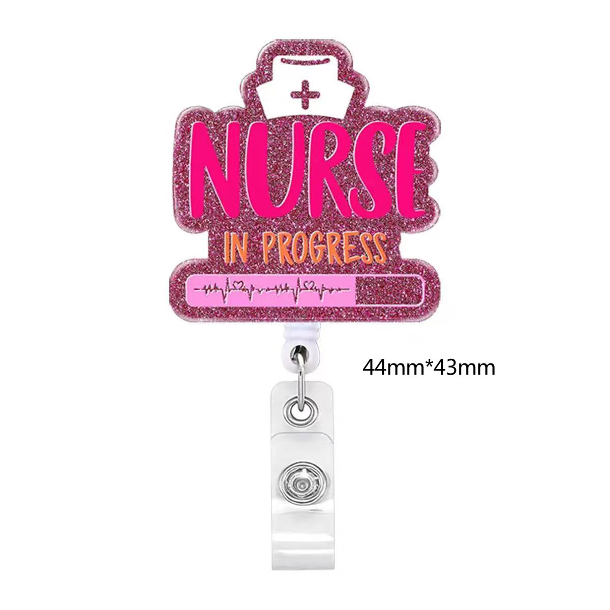 Wholesale acrylic DIY patches Badge Reels