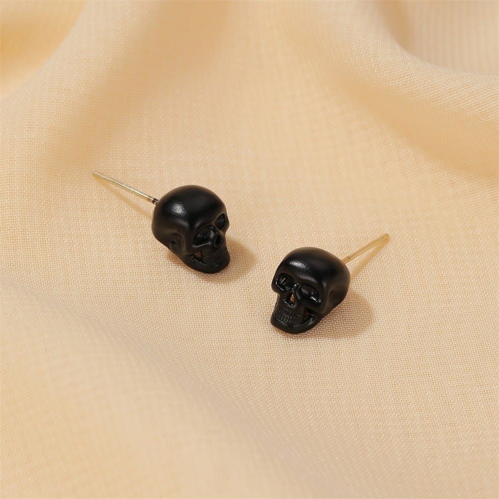 Wholesale Gothic Skull Dangle Earrings For Women Punk Hollow Skeleton  Party Jewelry Accessory Boutique Resale