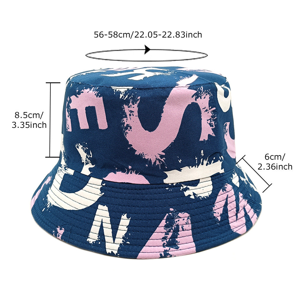Wholesale Graffiti Letter Fisherman Hat