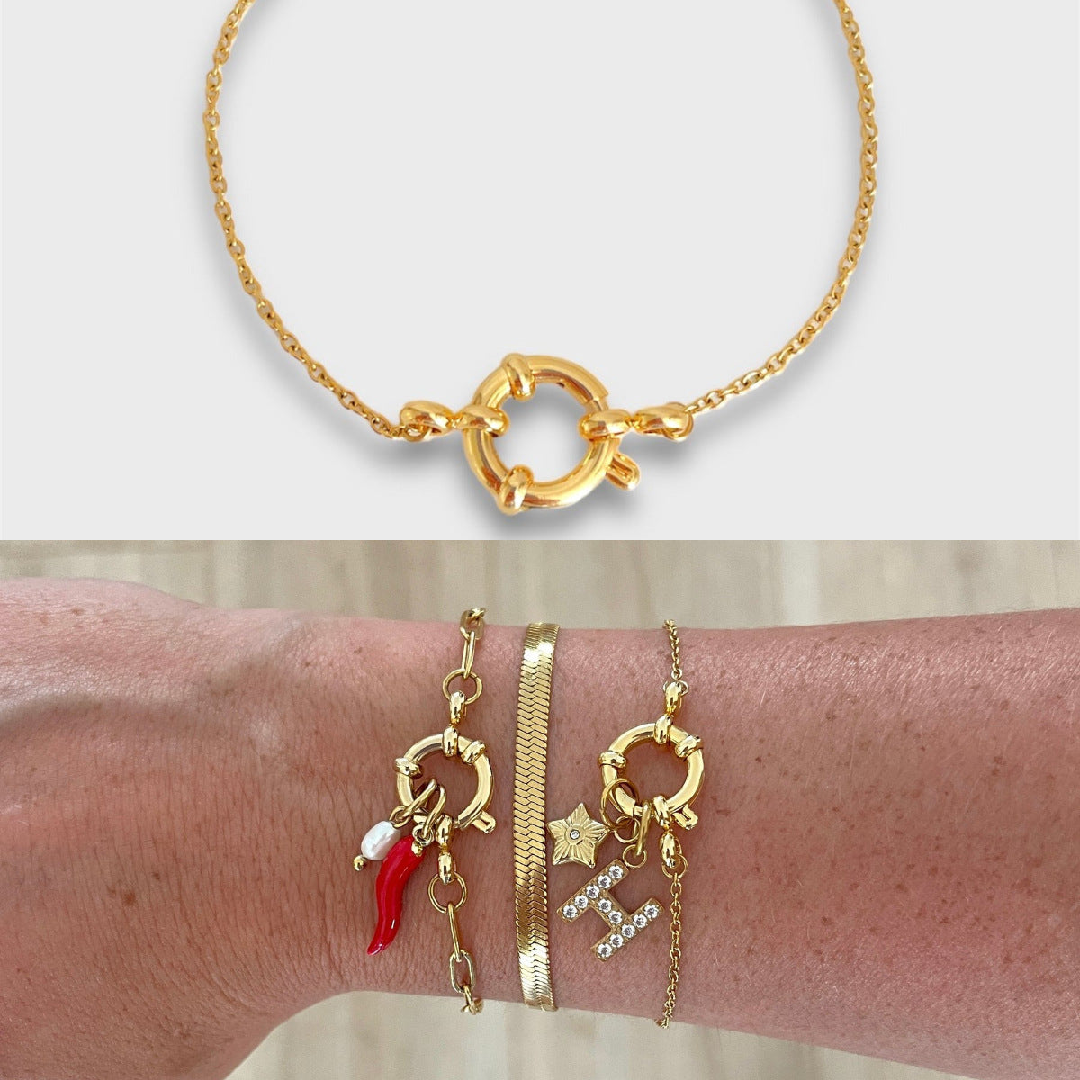 Wholesale Water Handler Buckle Bracelet Titanium Steel Inner True Vacuum  Bracelet