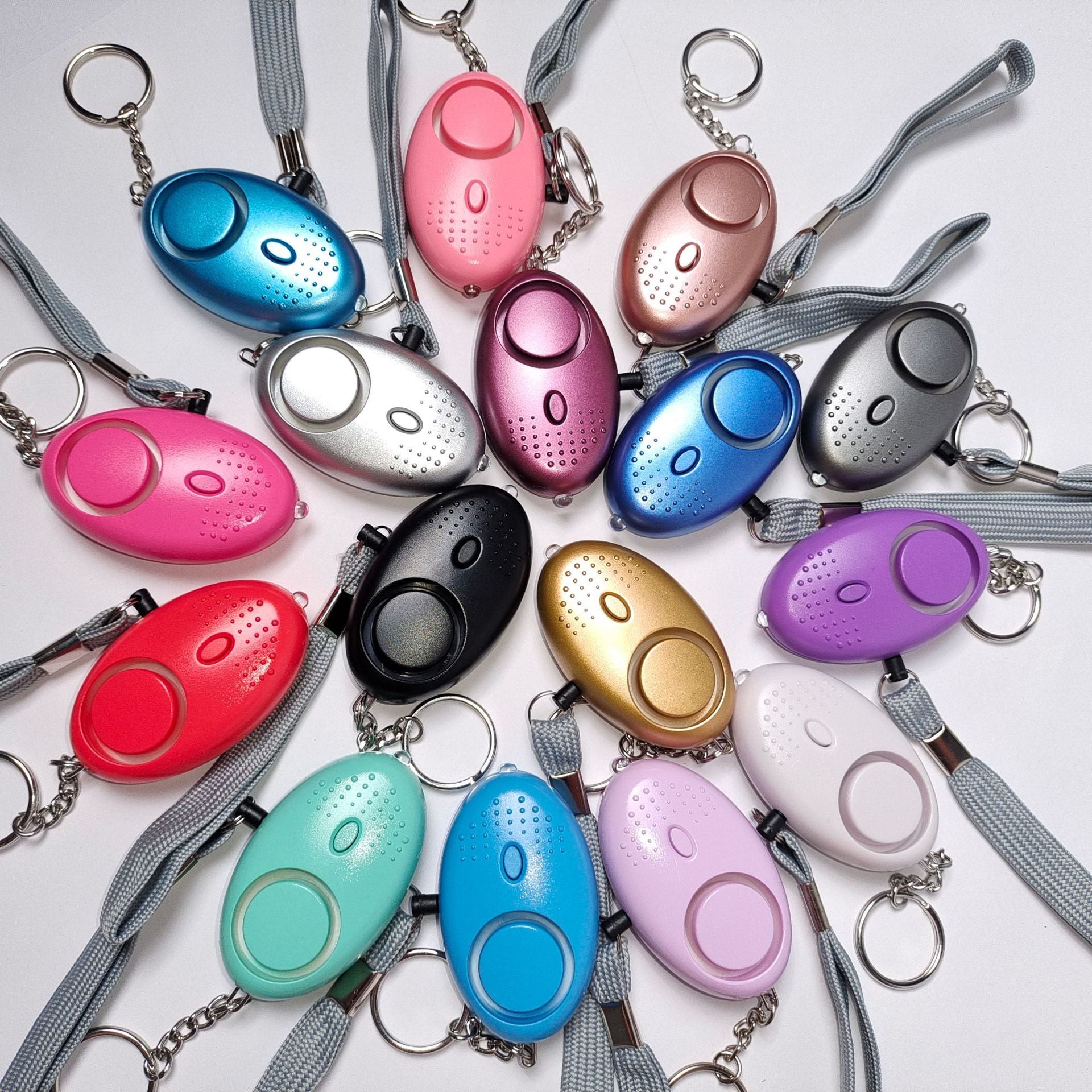 Wholesale 10pcs/set Color Multifunctional Alloy Keychain Gift for Her ACCHW-KC-XinKe001