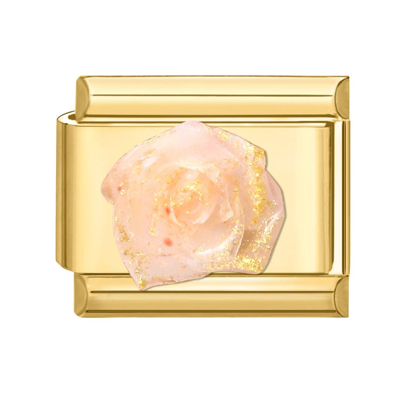 Wholesale Italian Charm Bracelet 9mm DIY Splicing Cute Creative Stainless Steel Composable Bracelet