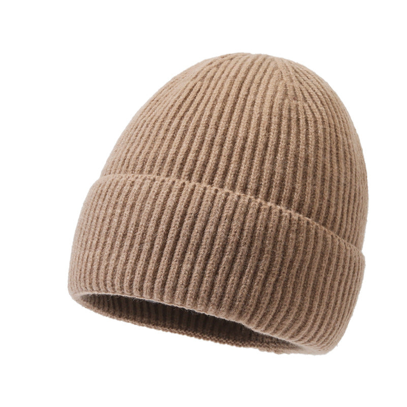 Wholesale Knitted hat wool hat warm earmuffs head all-match cold-proof windproof