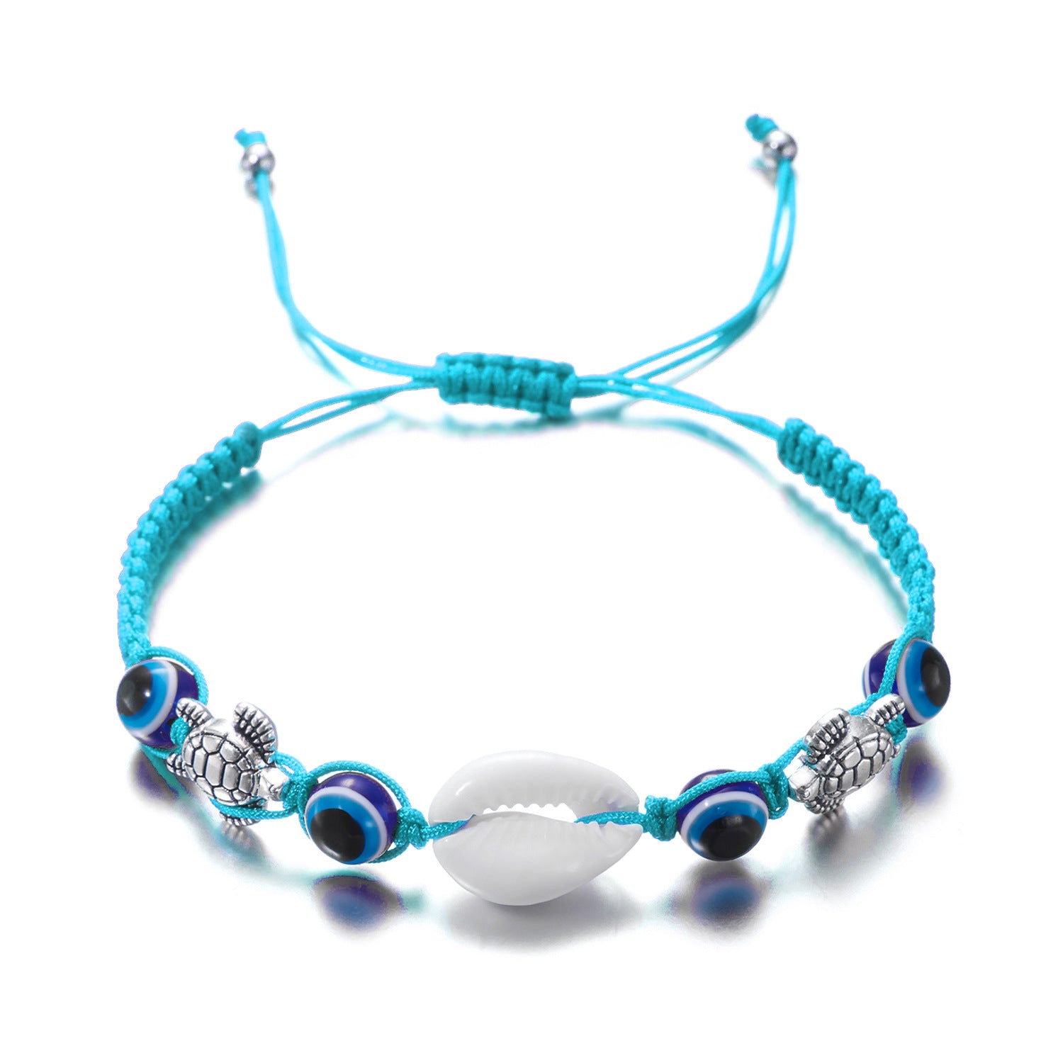 Wholesale Handmade Woven Adjustable Devil's Eye Bracelet