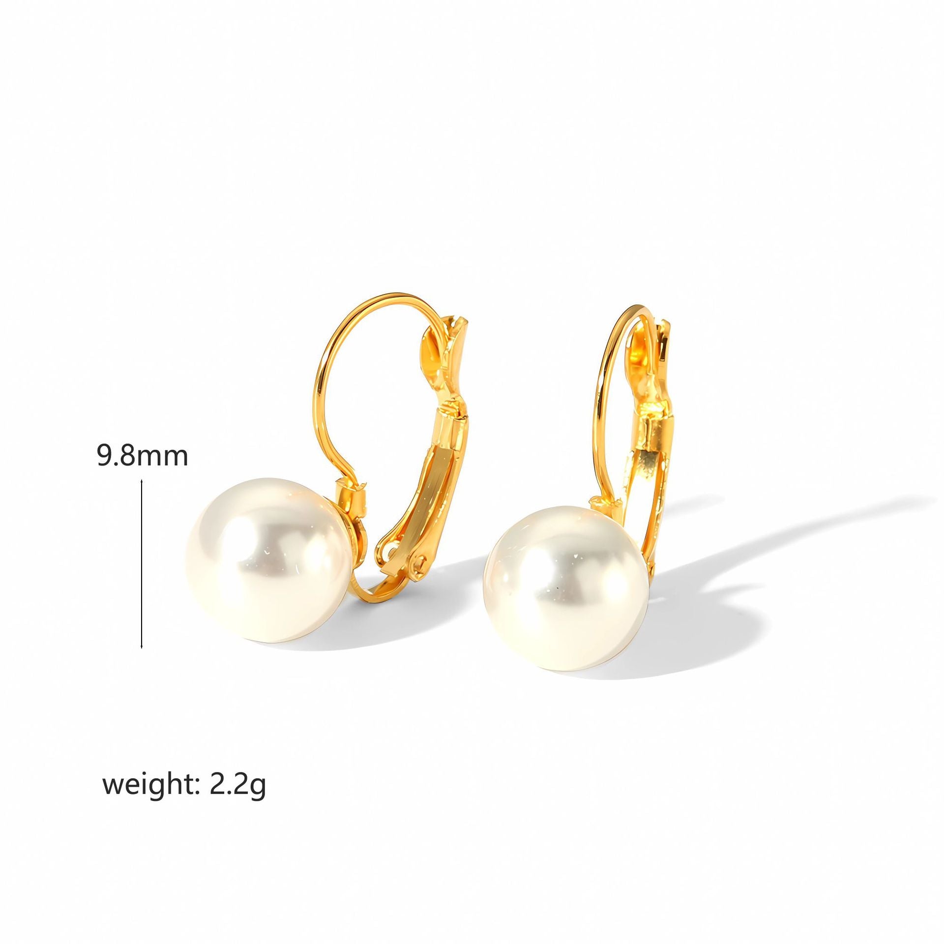 Wholesale Vintage Style 18K Gold Stainless Steel Earrings ACC-ES-LiQuan008
