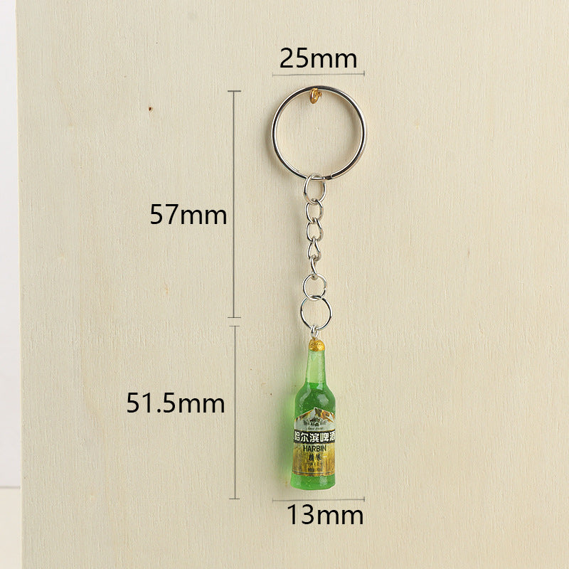 Wholesale Beer bottle keychain