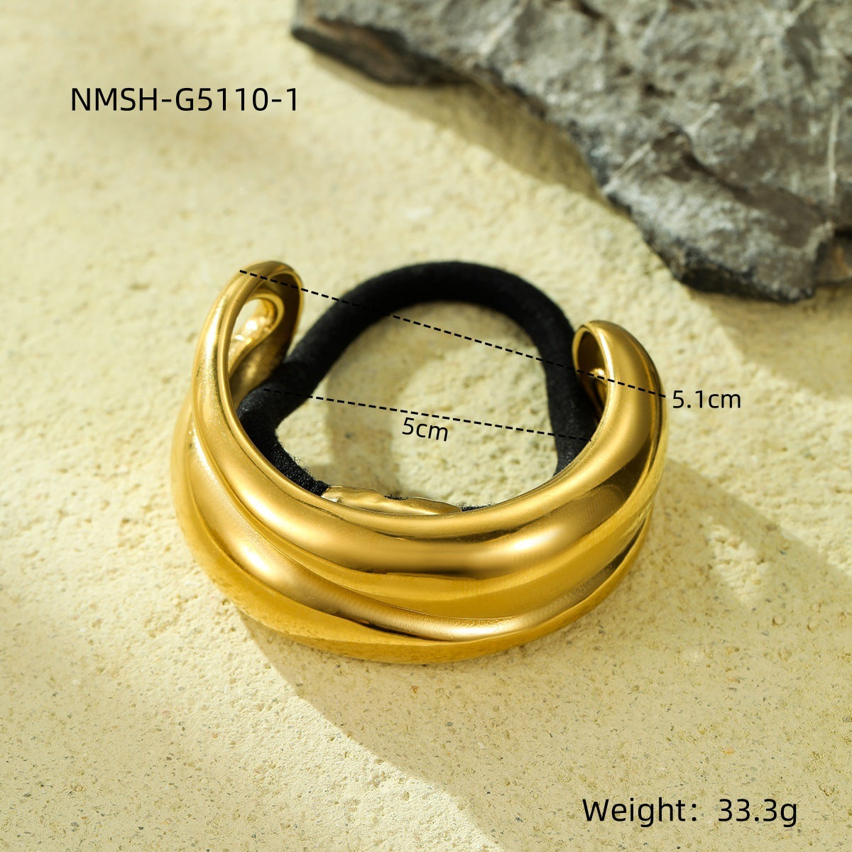 Wholesale  Stainless Steel Hair Ring Hair Accessories