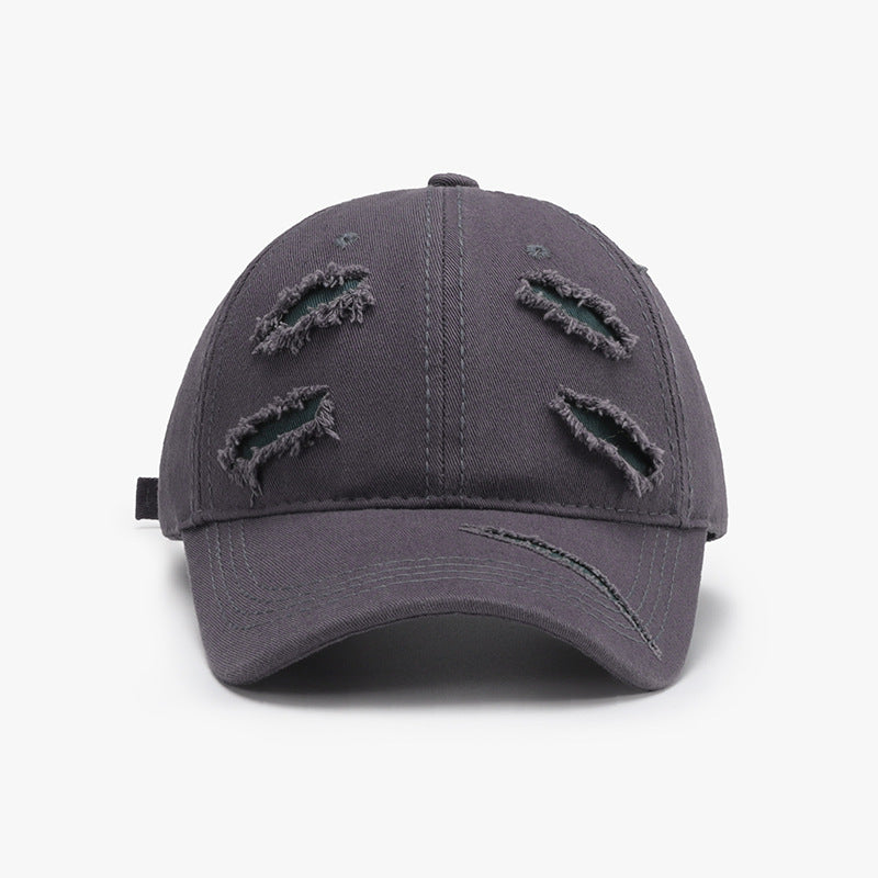 Wholesale Distressed Baseball Caps with Holes Hat ACC-HT-MiAC005