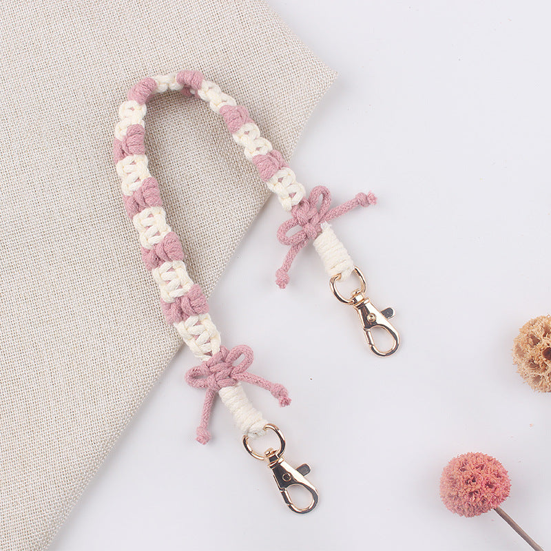 Wholesale  Creative Hand-woven Bow Pattern Water Cup Cup Set Cup Rope