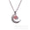 Wholesal women's alloy moon pendant fashion necklace