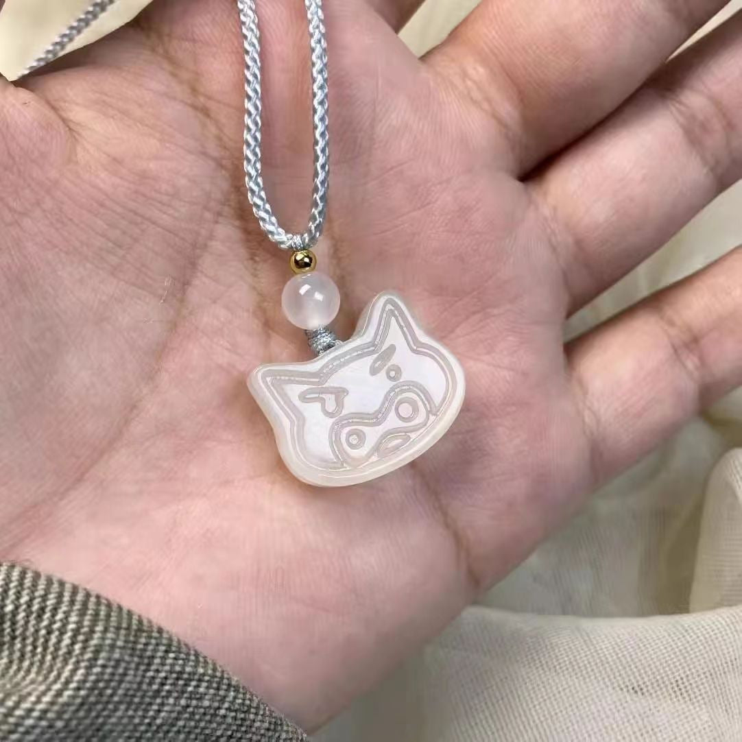 Wholesale Tourmaline  Necklace  Light Luxury Clavicle Chain