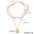 Wholesale  Summer Shell Color Stone Color Shell Natural Stone Necklace