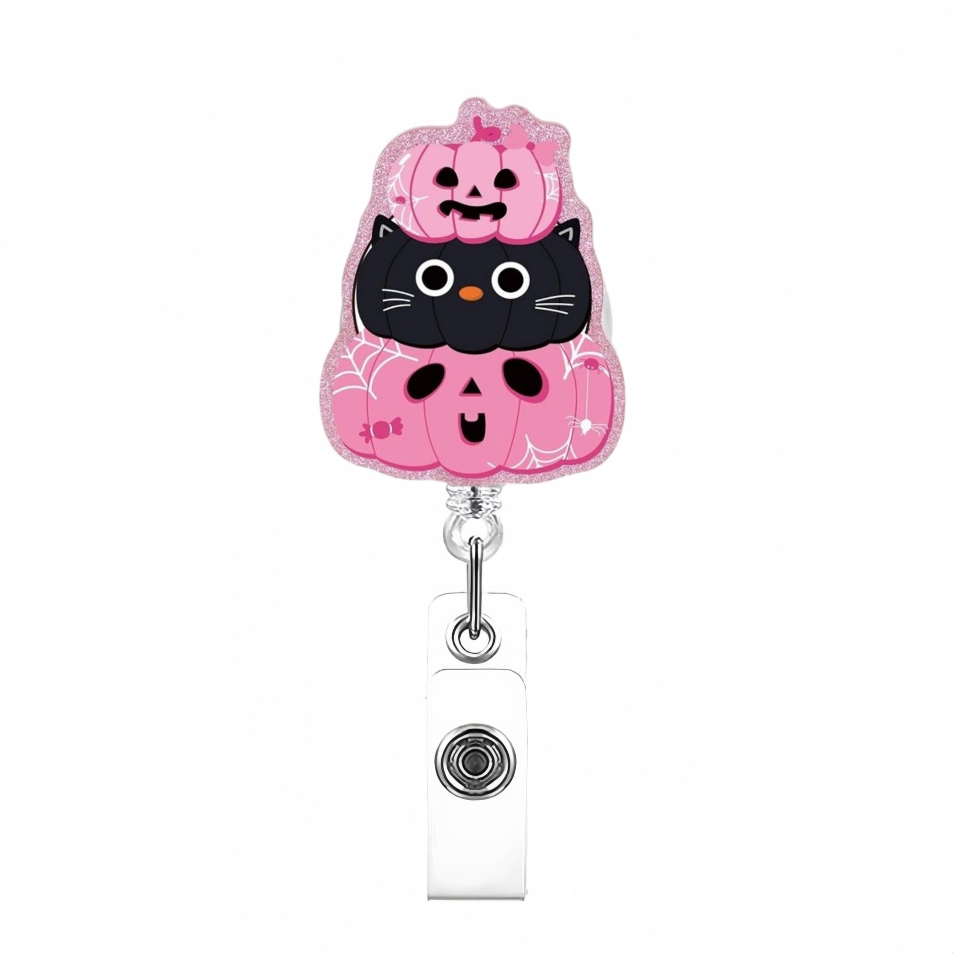 Wholesale Acrylic  Badge Reels Keychains