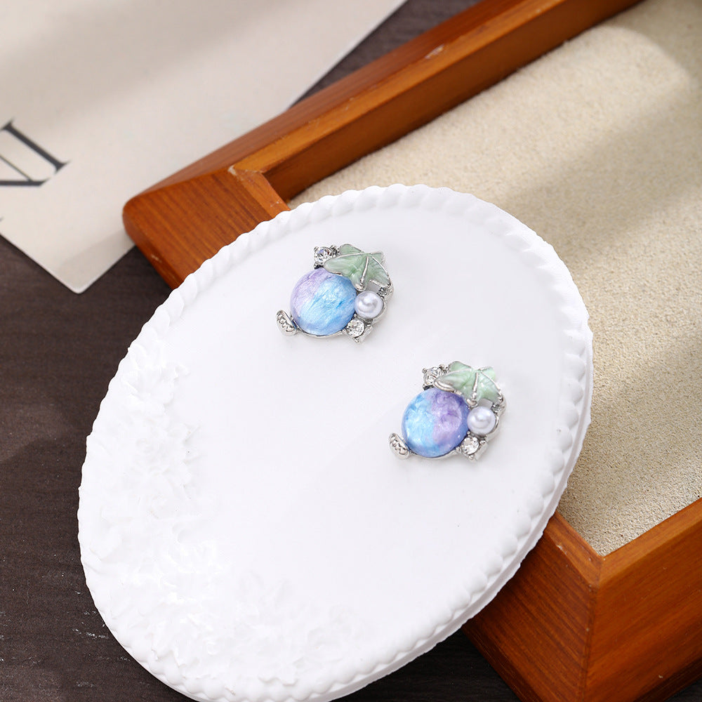 Wholesale Cute seashell star earrings
