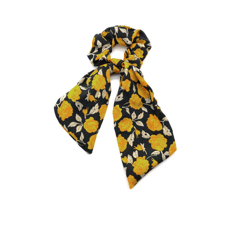 Wholesale Ribbon Bow Hair Ring Hair Scrunchies