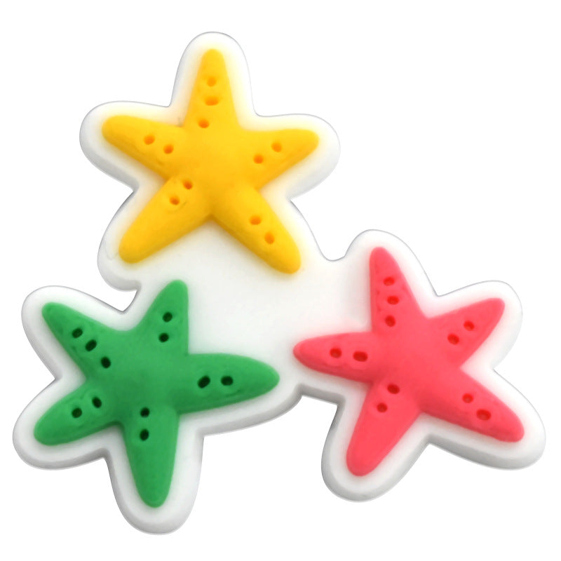 Wholesale Random 100pcs Beach Vacation Series Shoes Accessories Shoes Charms