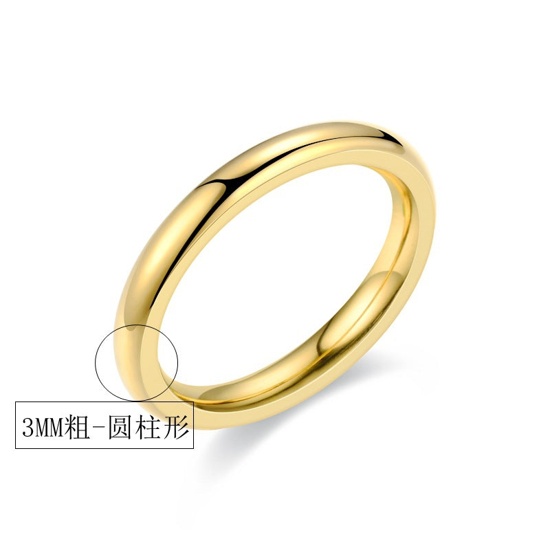 Wholesale  Stainless Steel Non-Fading Ring