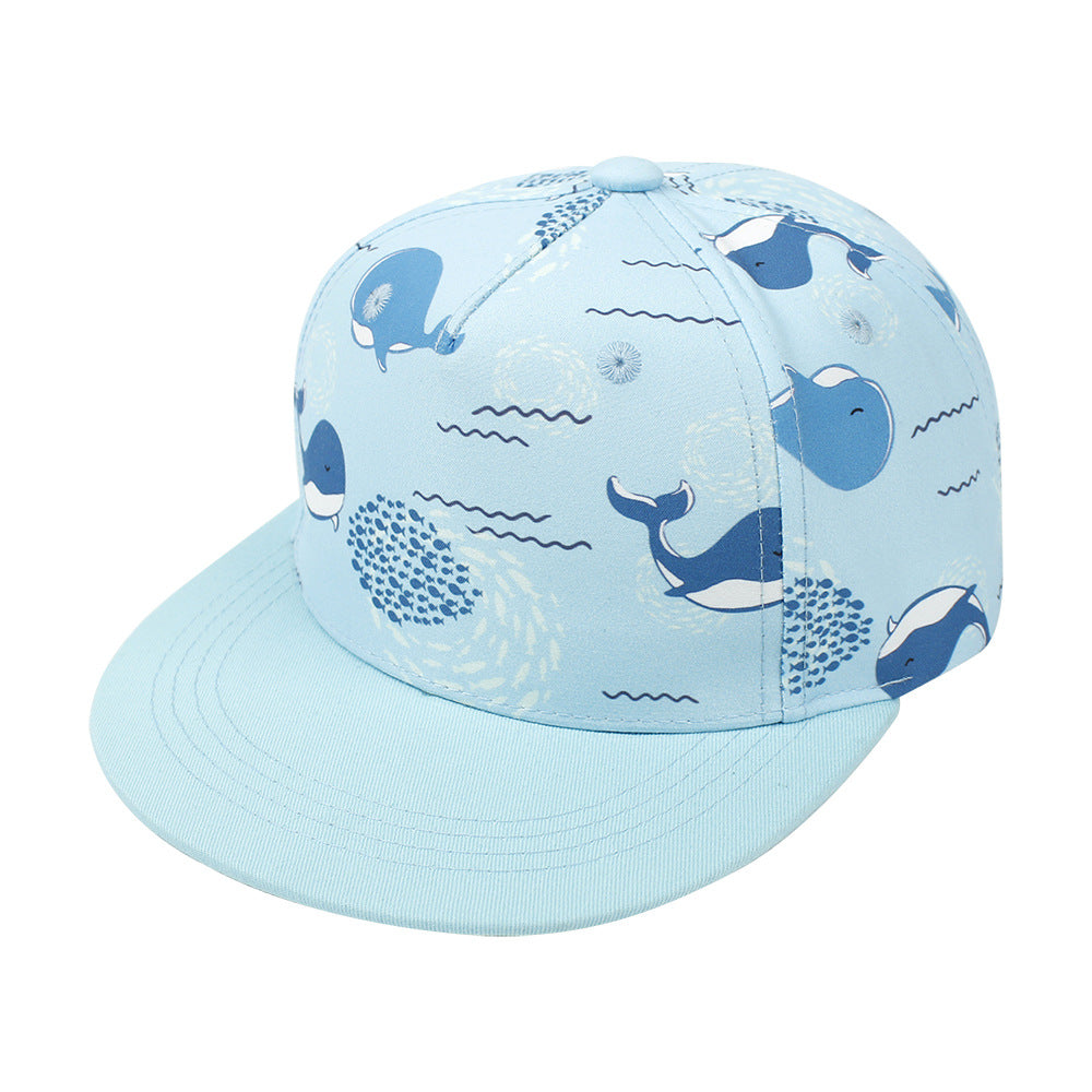 Wholesale Flat Brim Cartoon Print Children's Baseball Cap ACC-KH-Xiami001