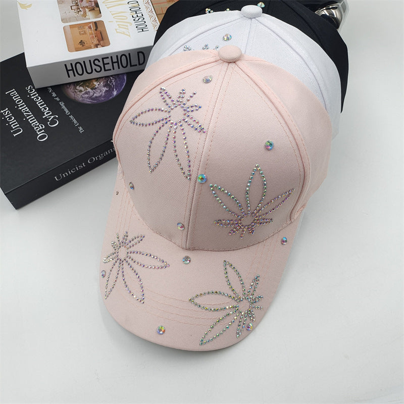 Wholesale Colored Diamond Peaked Baseball Cap ACC-HT-Daod003