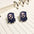 Wholesale Halloween wooden stud earrings