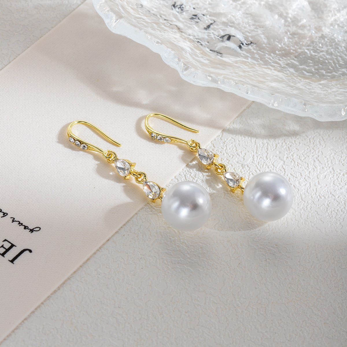 Wholesale Diamond Tassel Light Luxury Earrings ACC-ES-MDD068