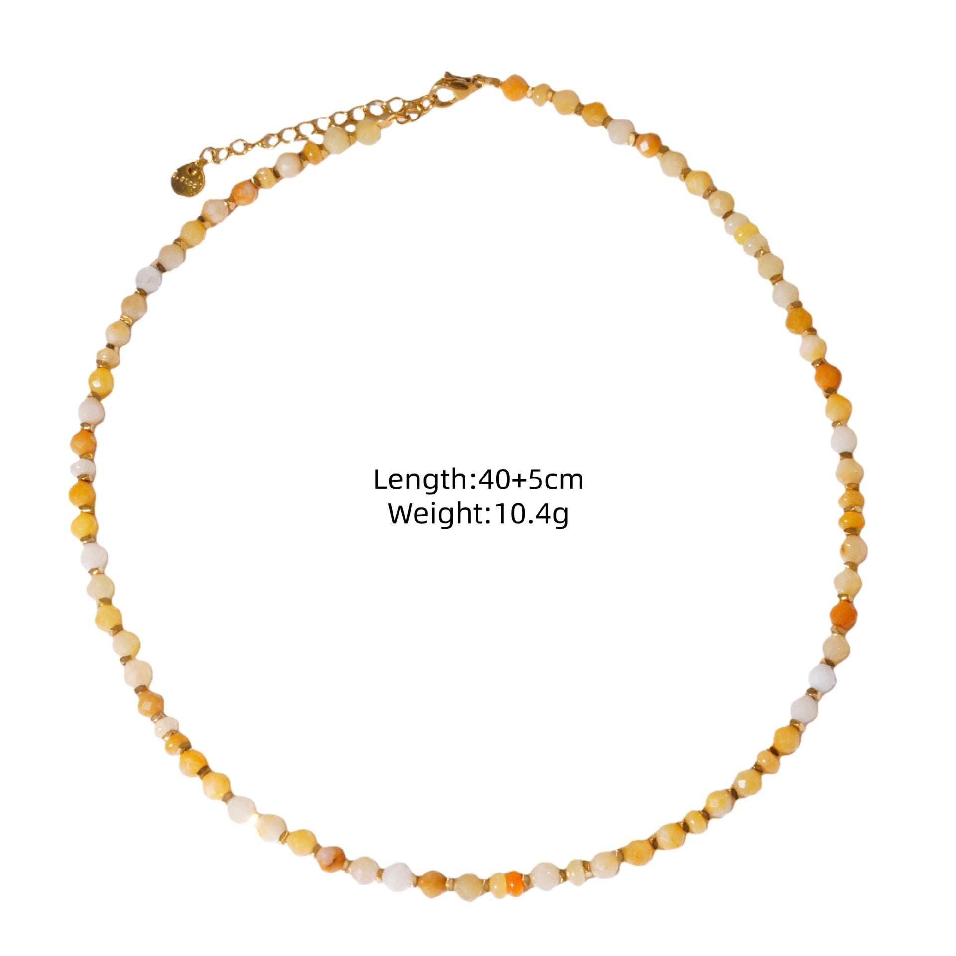 Wholesale Natural Stone Shell Layered Necklace - Hand Beaded Stainless Steel Gold Plated Jewelry Accessory for Everyday Fashion