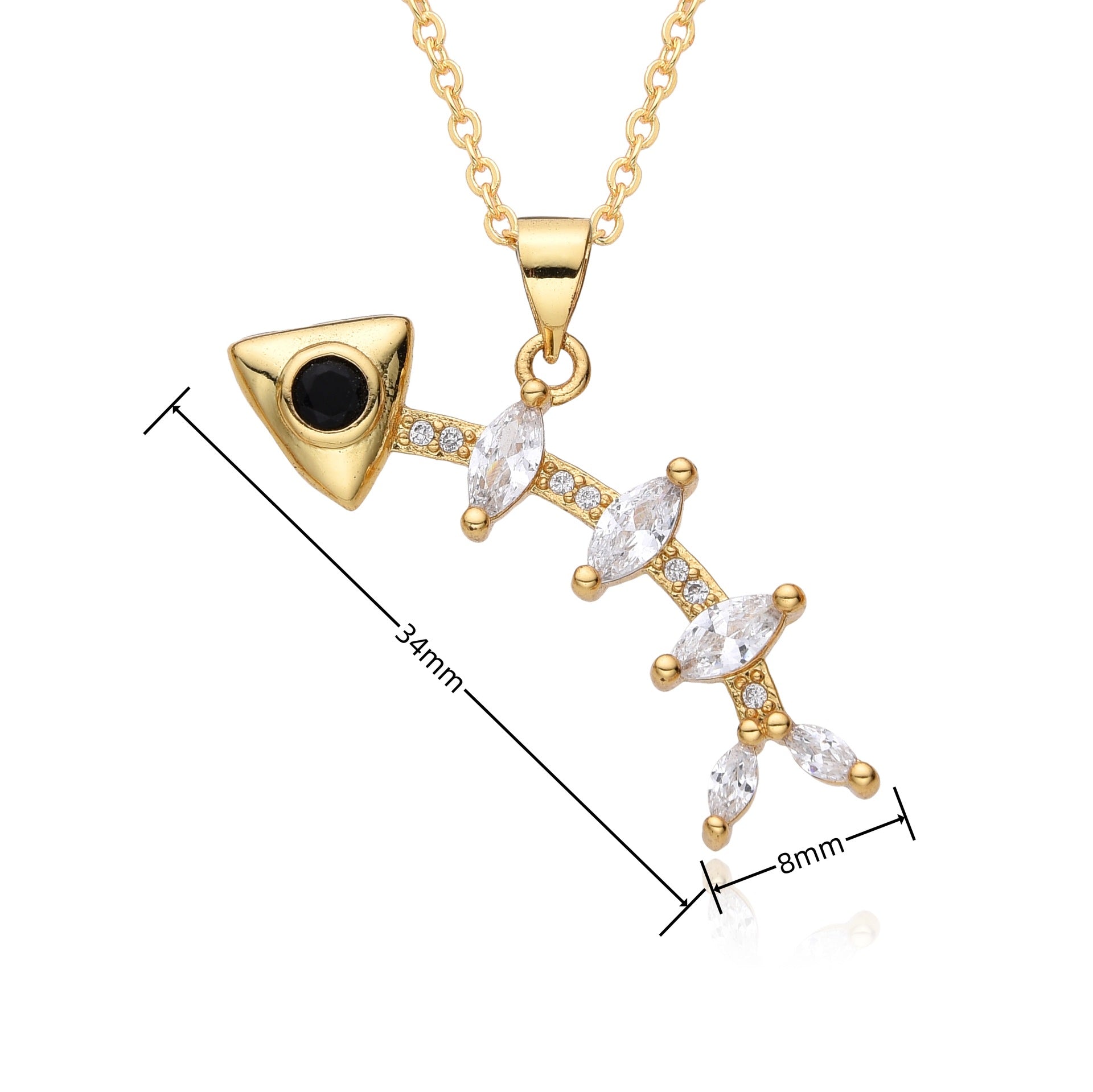 Wholesale  fashion personality Dragonfly panda necklace